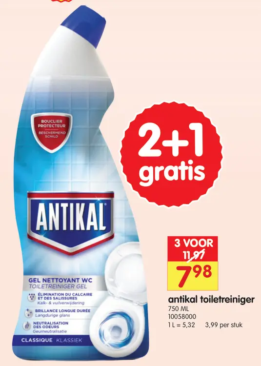 Promotie: Toiletreiniger