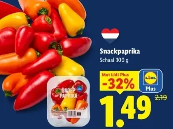 Aanbieding: Snackpaprika