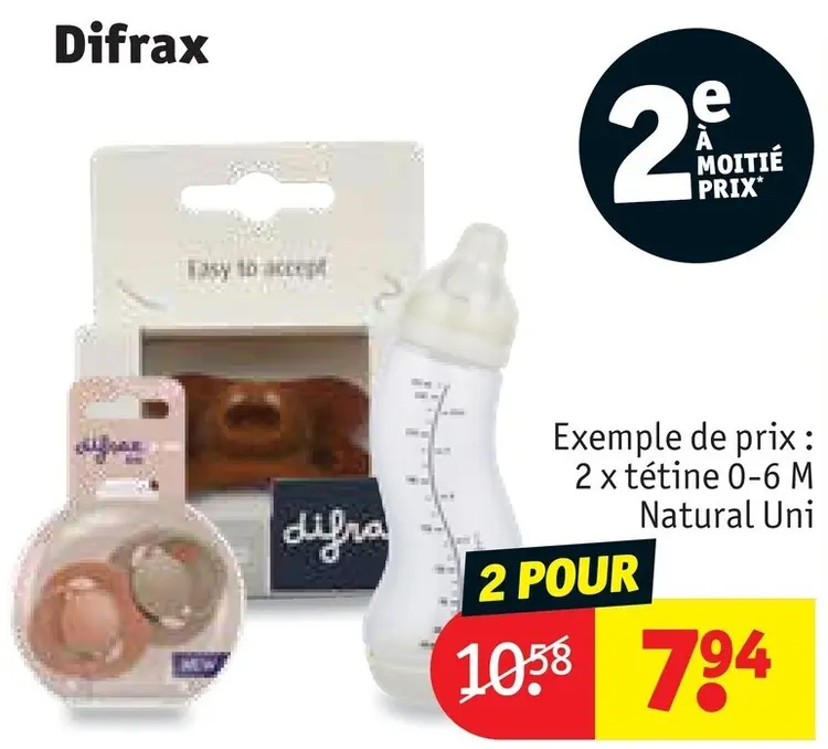 Offre: Difrax