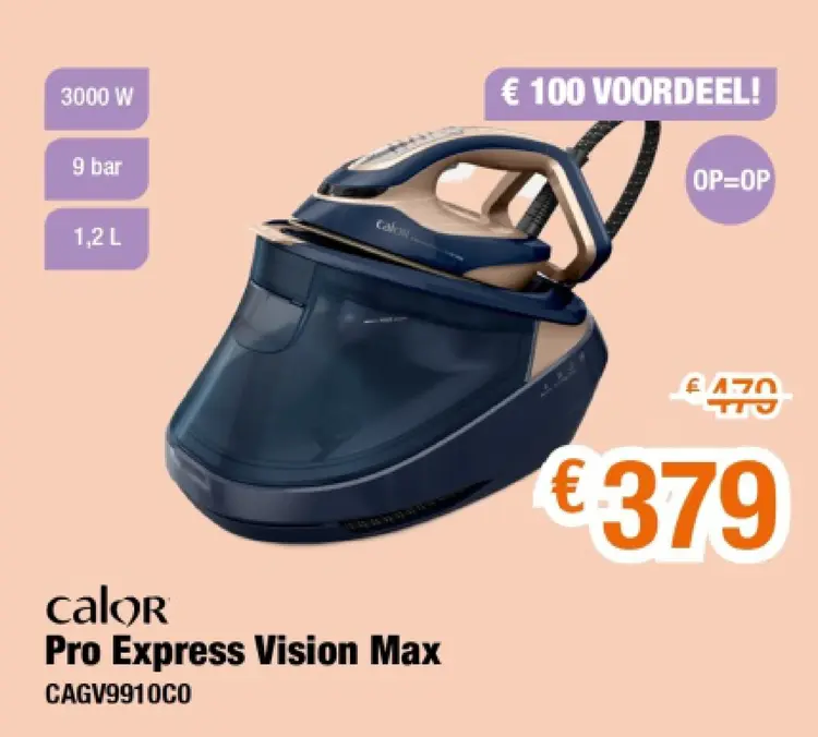 Promotie: Pro Express Vision Max