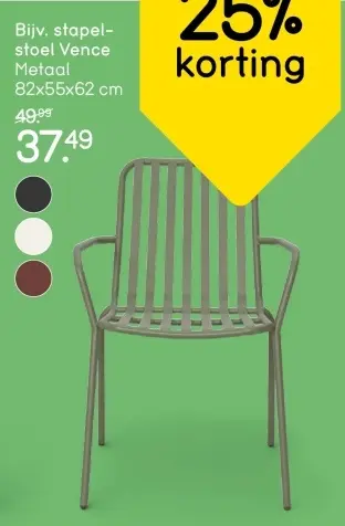 Aanbieding: Stapelstoel Vence