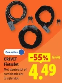 Aanbieding: Fietslot