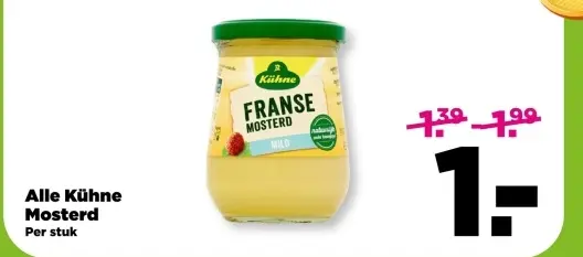 Aanbieding: Alle Kühne Mosterd