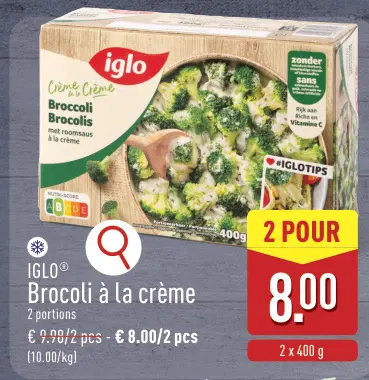 Offre: Brocoli à la crème