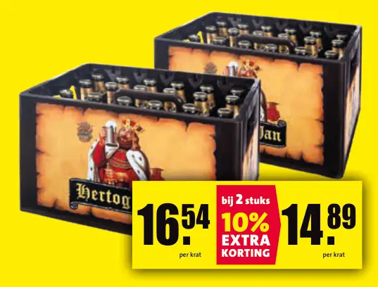 Aanbieding: Hertog Jan krat