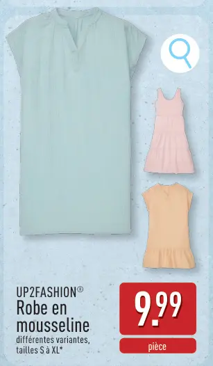Offre: Robe en mousseline