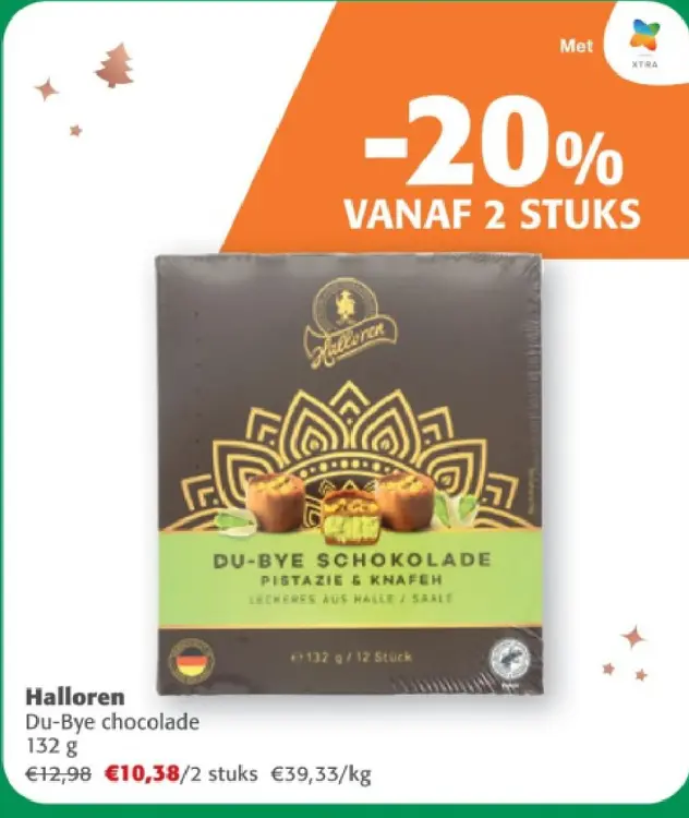 Promotie: Du-Bye chocolade