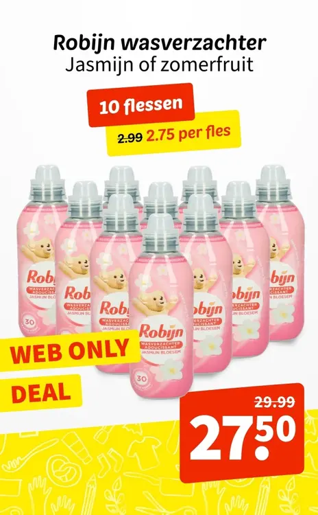 Aanbieding: Wasverzachter jasmijn bloesem
