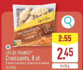 Promotie: Croissants