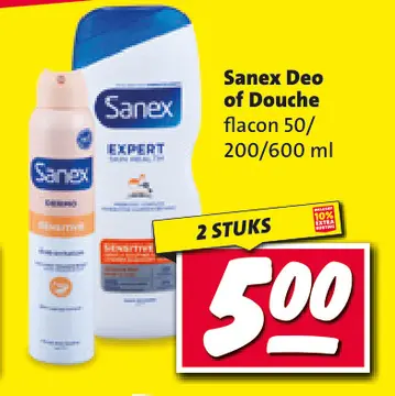 Aanbieding: Sanex Deo of Douche