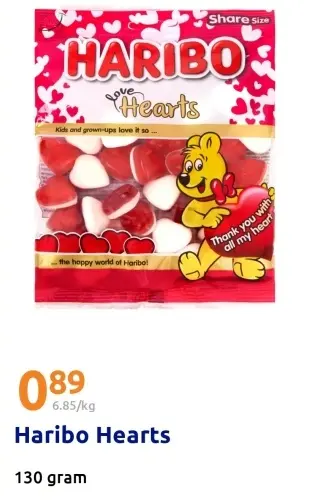 Aanbieding: Haribo Hearts