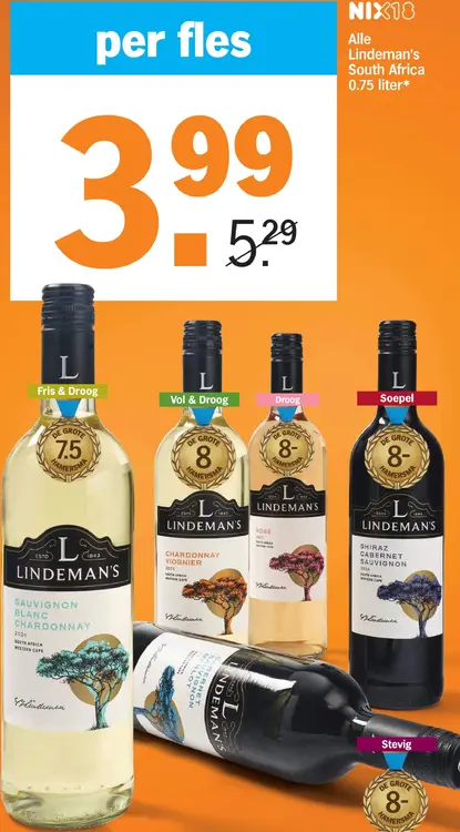 Aanbieding: Lindeman's South Africa