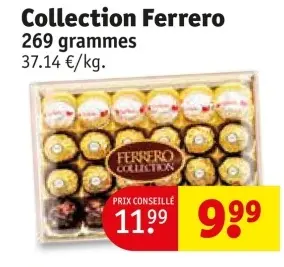 Offre: Collection Ferrero