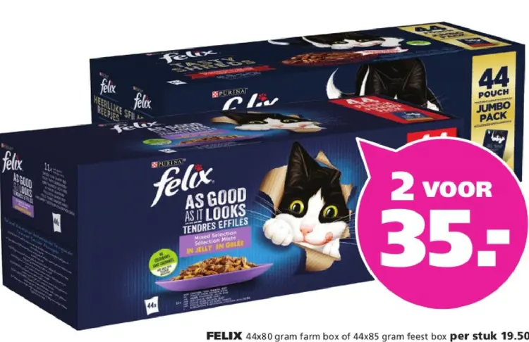 Aanbieding: Felix cat food