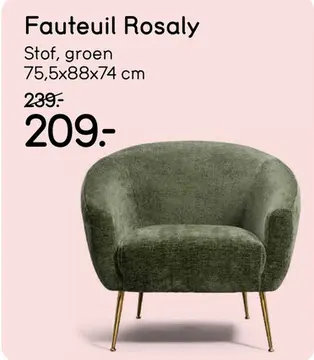 Aanbieding: Fautueil Rosaly