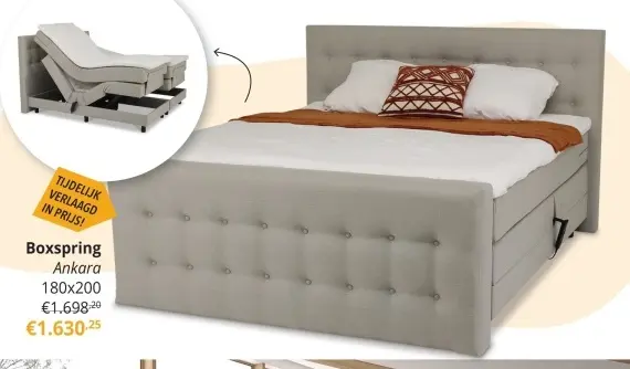Promotie: Boxspring Ankara