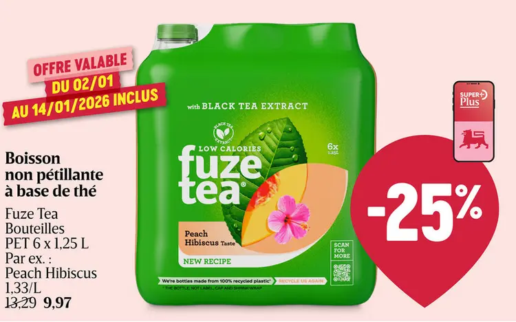 Offre: Fuze Tea