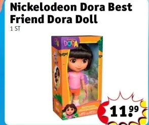 Aanbieding: Nickelodeon Dora Best Friend Dora Doll