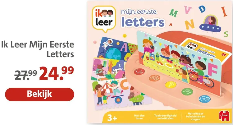 Aanbieding: Ik Leer Mijn Eerste Letters