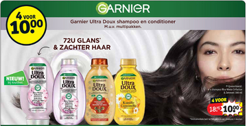 Aanbieding: Garnier Ultra Doux shampoo en conditioner