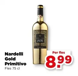 Aanbieding: Nardelli Gold Primitivo