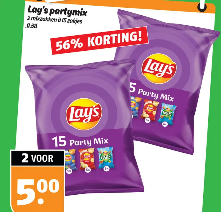 Aanbieding: Lay's partymix
