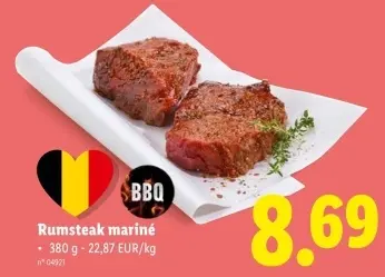 Offre: Rumsteak mariné