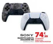 Offre: Manette sans fil dualsense ps5