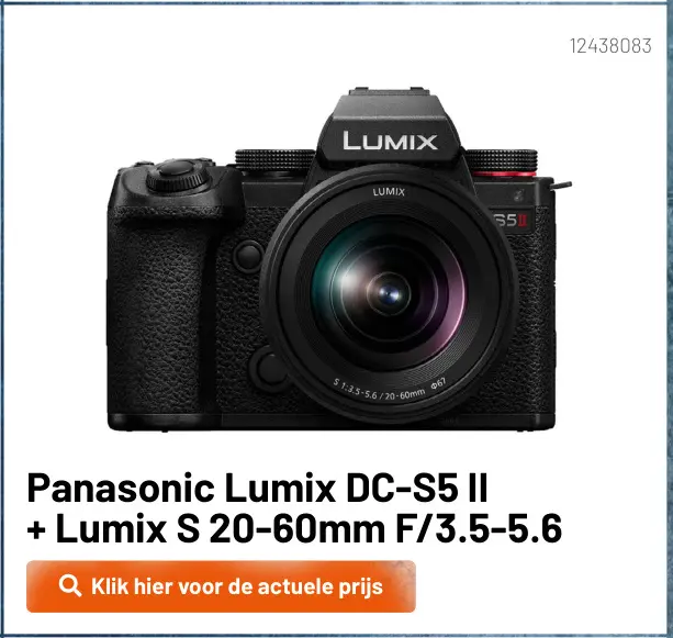 Aanbieding: Lumix DC-S5 II + Lumix S 20-60mm F/3.5-5.6