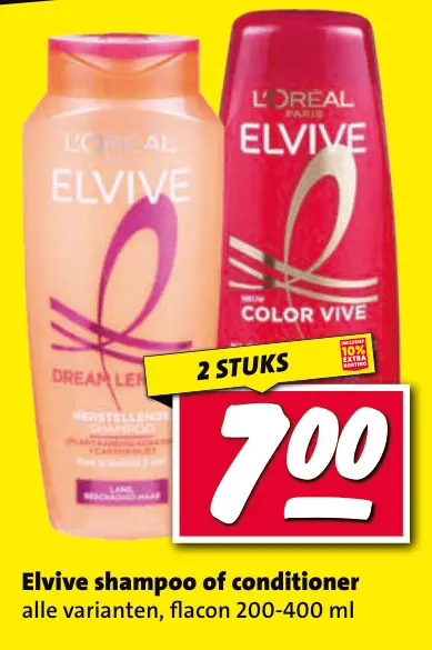 Aanbieding: Elvive shampoo of conditioner