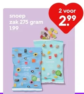 Aanbieding: snoep zak