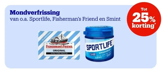 Aanbieding: Mondverfrissing