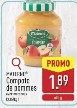 Offre: Compote de pommes