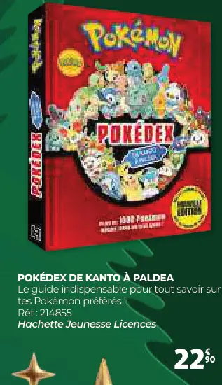 Offre: Pokédex de kanto à paldea