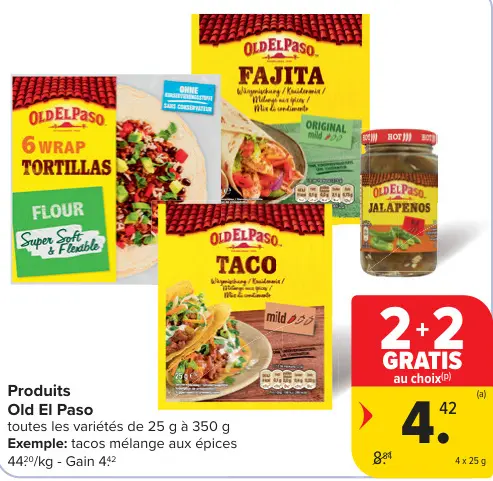 Offre: Old El Paso