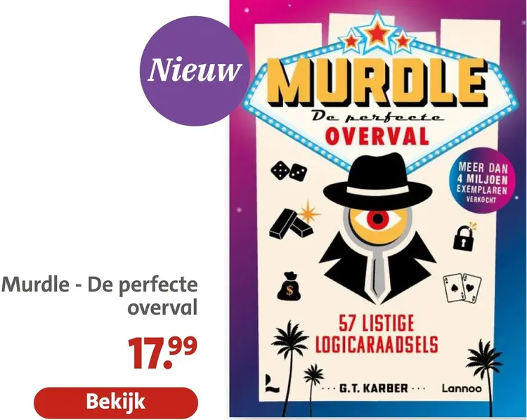 Aanbieding: Murdle - De perfecte overval