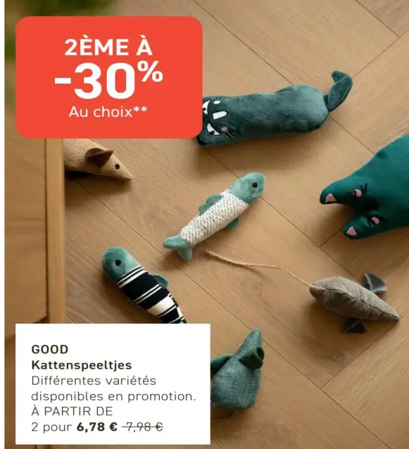 Offre: Kattenspeeltjes