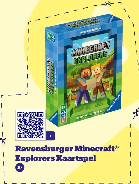 Promotie: Minecraft Explorers Kaartspel