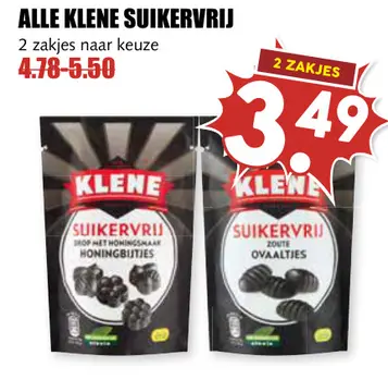 Aanbieding: ALLE KLENE SUIKERVRIJ