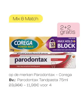 Promotie: Parodontax - Corega