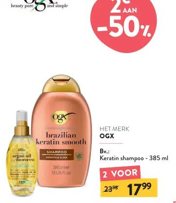Promotie: Keratin shampoo