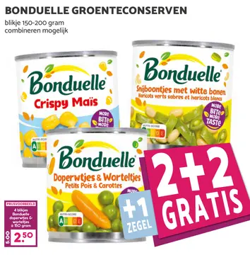 Aanbieding: Bonduelle groenteconserven