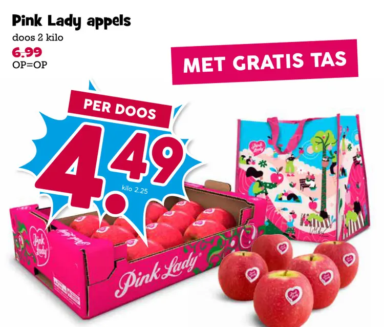 Aanbieding: Pink Lady apples