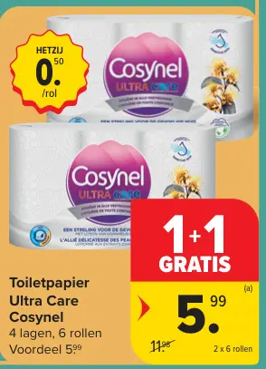Promotie: Toiletpapier Ultra Care