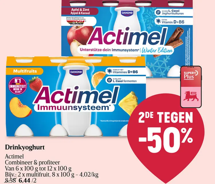 Promotie: Drinkyoghurt | Original | Immuniteit