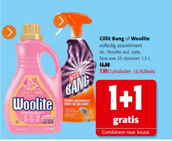 Promotie: Cillit Bang of Woolite