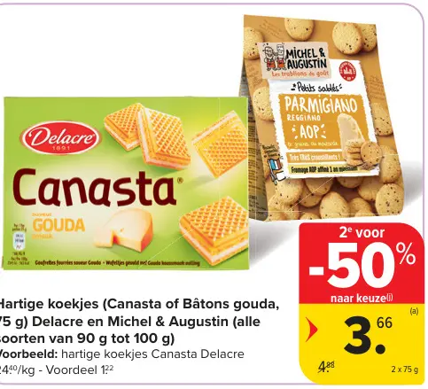 Promotie: Hartige koekjes
