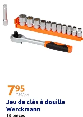 Offre: Jeu de clés à douille