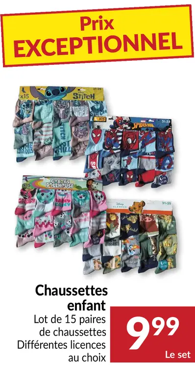 Offre: Chaussettes enfant