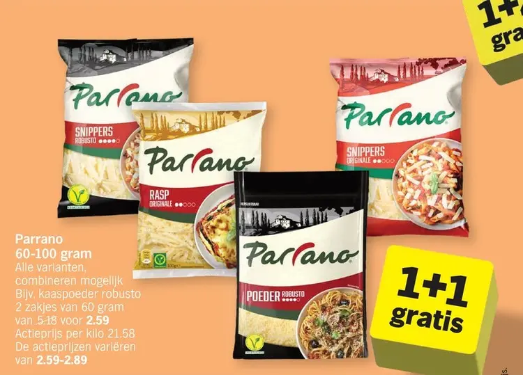 Promotie: Parrano